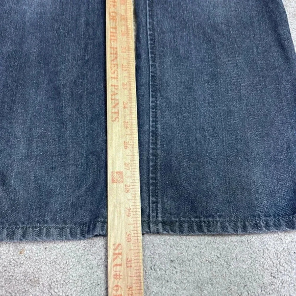 Michael Brandon Jeans Blue Straight Pockets Men’s Size 36x30 - Picture 4 of 12